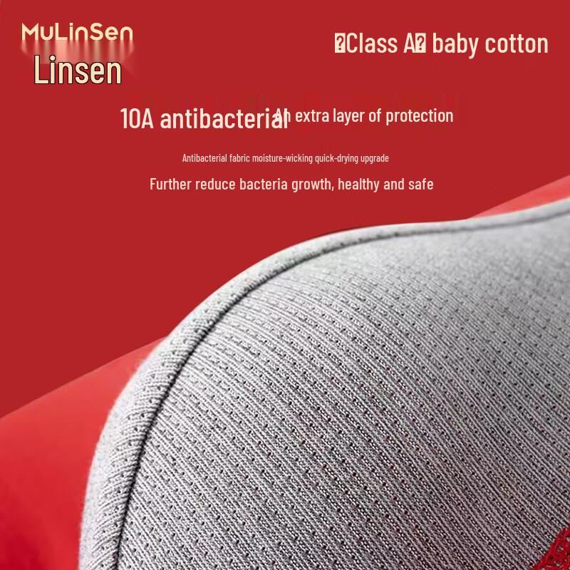 Mulinsen Men's Cotton Antibacterial Boxer Briefs