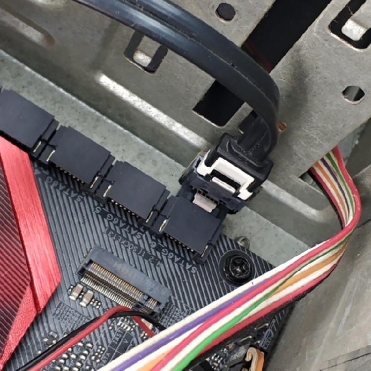 SATAs 7Pin Female to Male 90 Degree Angled Adapter for Desktop Motherboards SSDs HDD Installation
