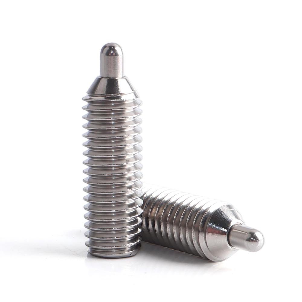 M4 M5 M6 M8 M10 M12 Spring Plungers with Round-ended Pin and 304 Stainless Hex Socket Screw Spring Pin