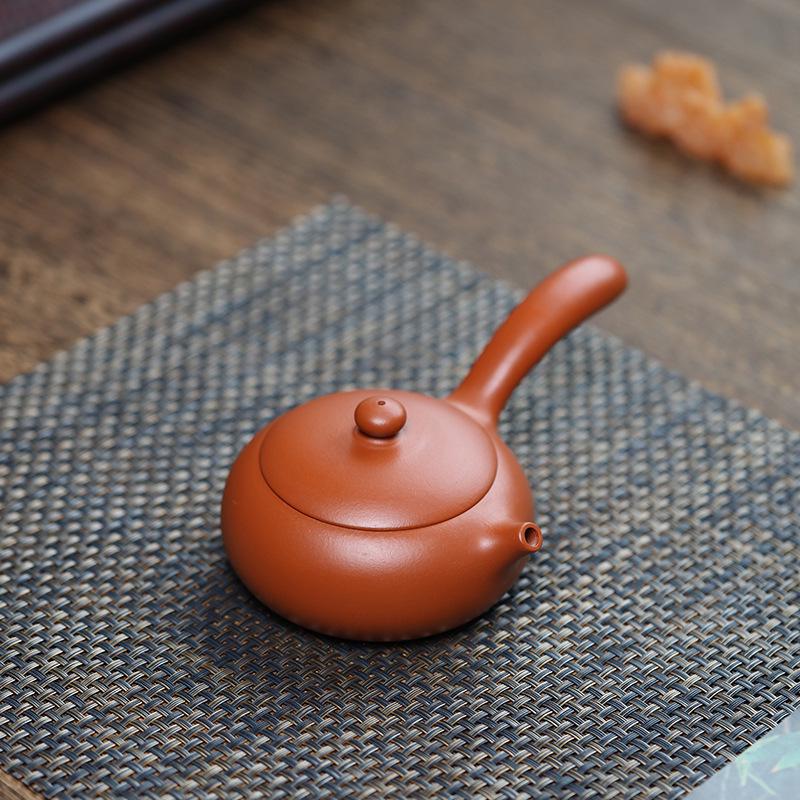 Tangyu Zisha Side Handle Xishi Teapot - Original Yixing Clay Kung Fu Teaware