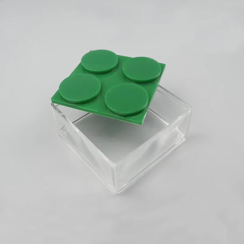 Multi-layer Stacked Square Storage Box Crystal Clear Epoxy Resin Mold Silicone Mirror Jewelry Box DIY Material Packaging