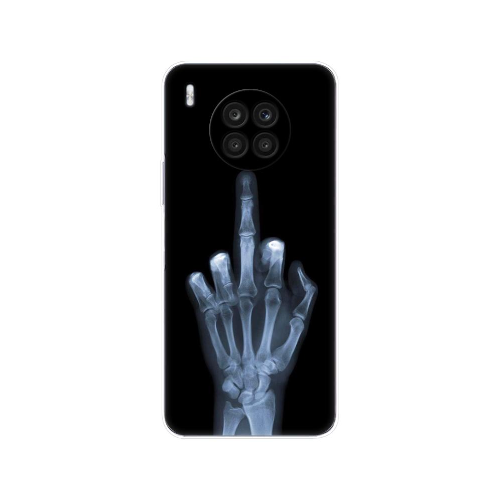 

Для Honor 50 Lite чехол 6,67 дюймов силиконовый чехол для задней панели телефона для Huawei Honor 50 Lite мягкий чехол ТПУ бампер 50Lite Light Funda Honor 50 Lite