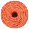 152954 vidaXL Work Rope Orange 24 Mm 25 M Polypropylene