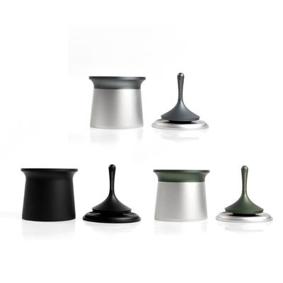 Tasse de Dosage Espresso Professionnelle 58mm Bol à Café Anti-Déversement Aimant Bol à Poudre d'Espresso Adapté pour Machine à Café