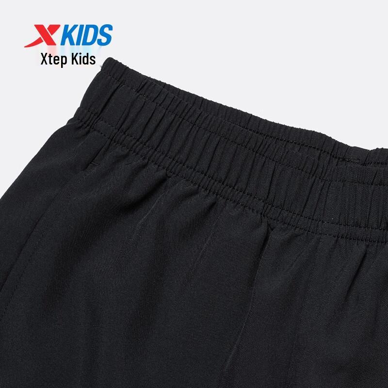 Xtep Kids' Quick-Dry Color-Block Sports Pants