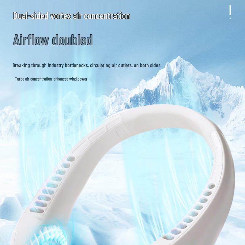Huibaolong Portable Silent USB Neck Fan