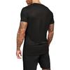 New Men's Summer Casual Mesh T-shirt & Shorts Set