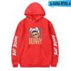 Unisex Hooded Sweatshirt Bad Bunny Inspired Casual Fall Pullover With Letter Print