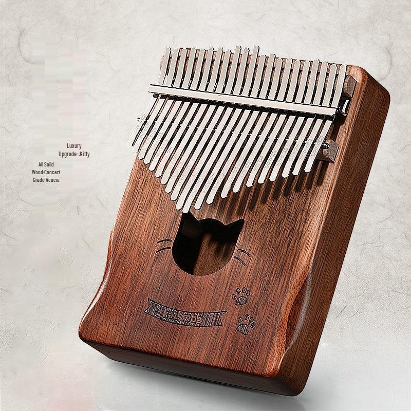 17/21-Ton Daumenklavier Kalimba - Beliebtes kleines Musikinstrument Souvenir