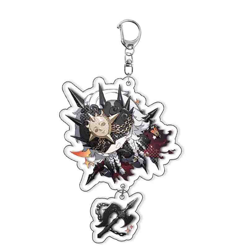 

Аниме Идентичность Государственный служащий Белый Черный Страж У Чан Косплей Костюмы Брелок Аксессуары