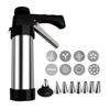 DIY Dessert Decoration Stainless Steel with 8 Nozzles 8/13 Discs Biscuit Maker Cookie Making Cookie Press Gun Kit Cake Mold Machine