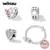 WOSTU 925 Sterling Silver Fashion Colorful Magic Series Magic Cat Charms Beads for Women Fit Original Bracelets Fine DIY Jewelry