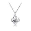 Douyin Live Women's Four-Leaf Clover Necklace - Elegant 2023 Design, Ideal Gift for Girlfriend