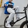 Adidas Originals Clover Rifta Windbreaker Patchwork Sports Hooded Jacket Men Outerwear Blue IU4794