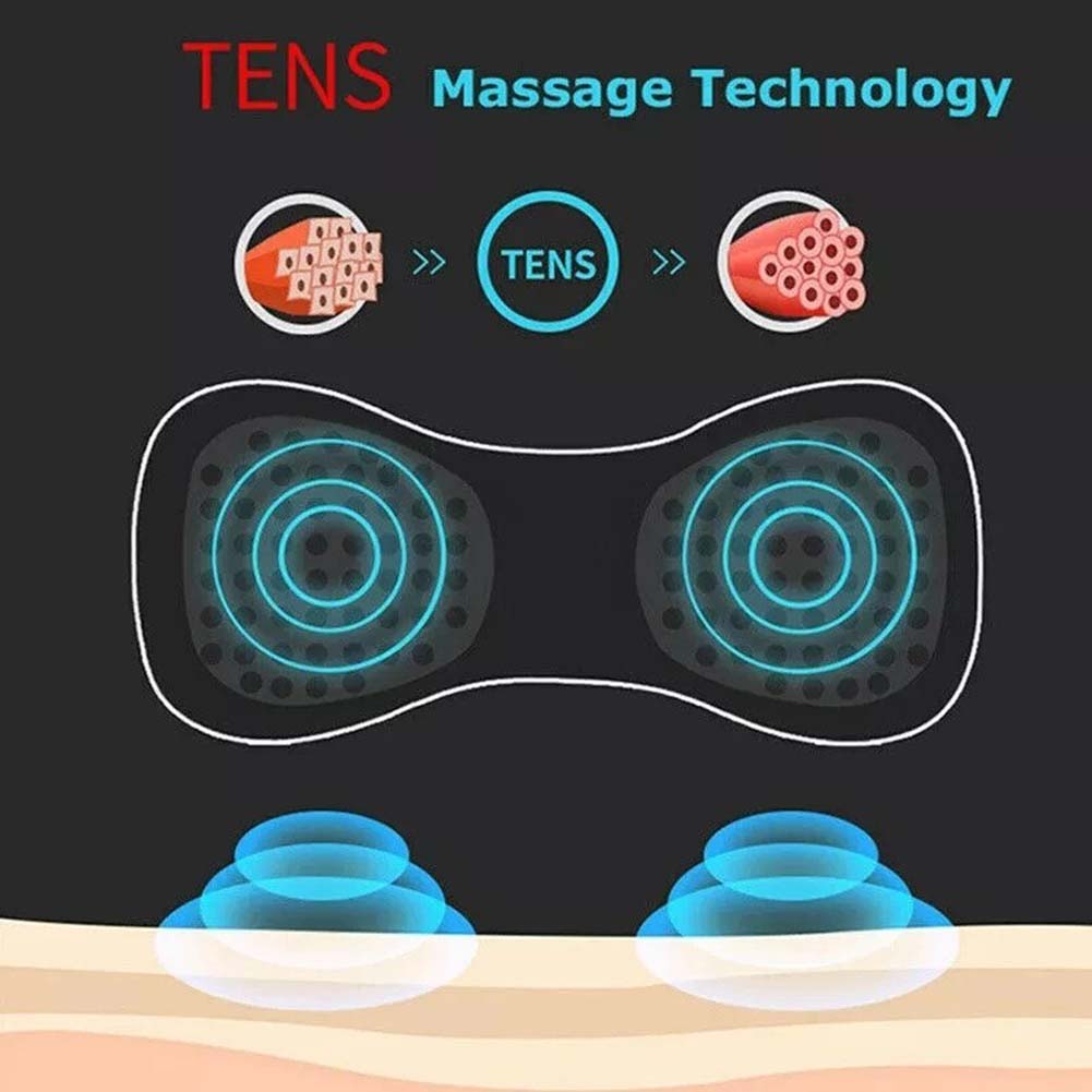 Neck Massage Electric Massager Cervical Neck Back Patch Multifunctional Massager Neck Massager to Relax and Relieve Fatigue