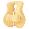 Back Support Cushion Memory Foam Lumbar Support Cushion Chair Back Support with Adjustable Slider for Office Chair Computer Desk Chair