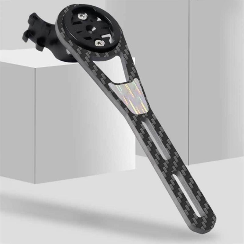 Mountain Bicycles Extension Holder Computer Extended Mount Rack Front Bikes Computer Mount Adjustable Mount for Cycling