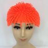 New Soft Rubber Long Hair Head Cover Funny Portable Party Decoration Colorful Head Cover Soft Party Hat