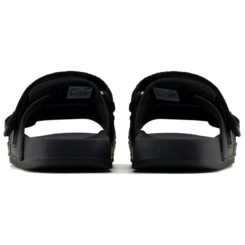 New Balance UTS Women Comfort Anti-rub Slide Sandals Black SWAUTSA1
