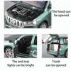 1/32 Scale Prado Diecast Car Model Toy, Pull Back Toy Vehicle with Sound and Light for Kids Toddler Boys Girls Gift Collection