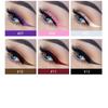12 Farben mehrfarbig Schwarz Flüssiger Eyeliner Stift Wasserdichter Stift Lang anhaltendes Augen-Make-up Make-up Frauen Augen Kosmetik