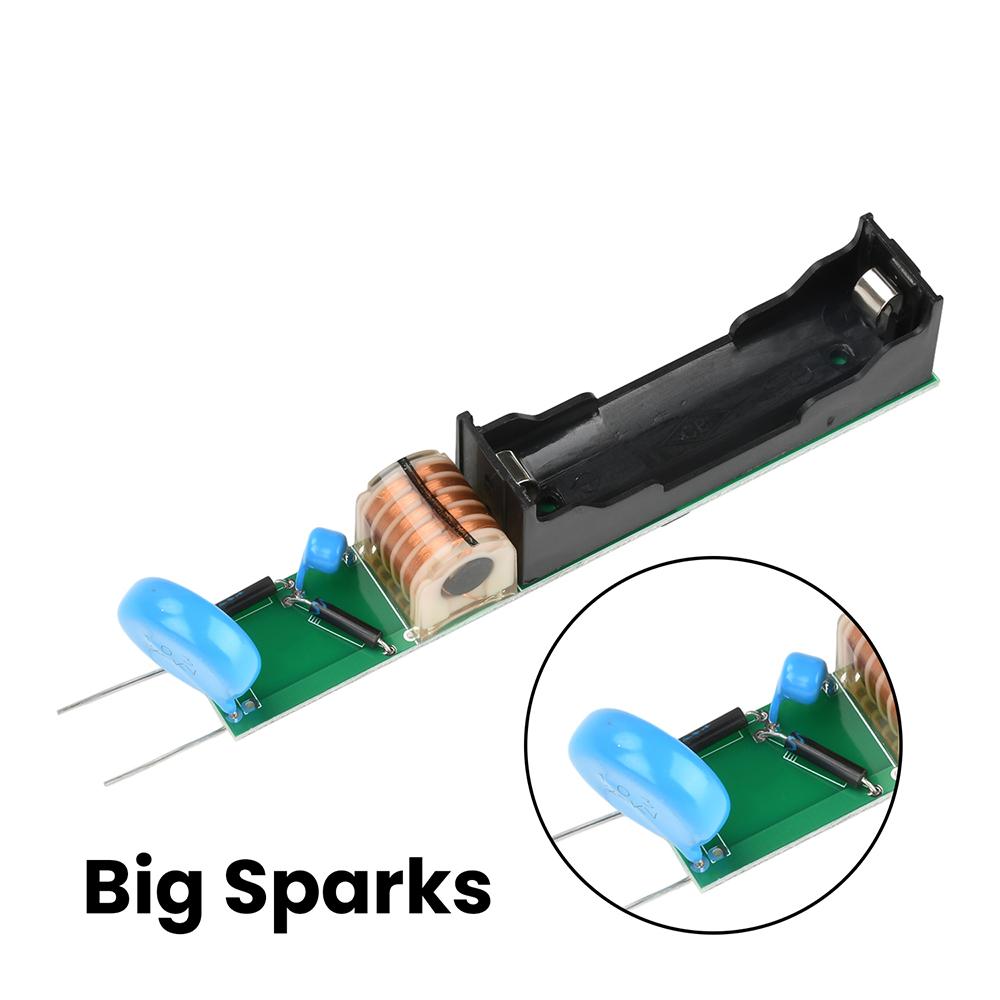 DC 3.7V 20KV Integrated High Voltage Module Discharge Coil Boost Circuit Arc Generator 18650 Lithium Battery Power Supply