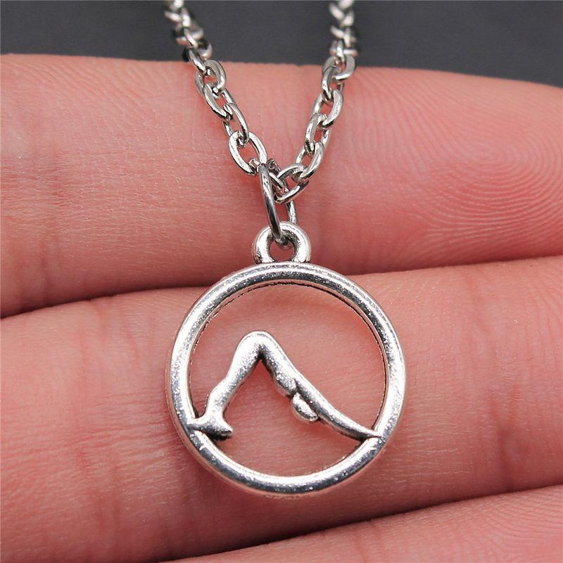 Yoga Zen Lotus Women's European and American Popular Necklace