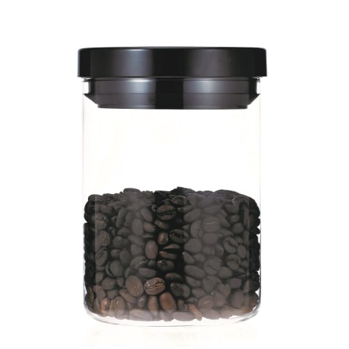 HARIO Coffee Canister M Black MCNR-200-B