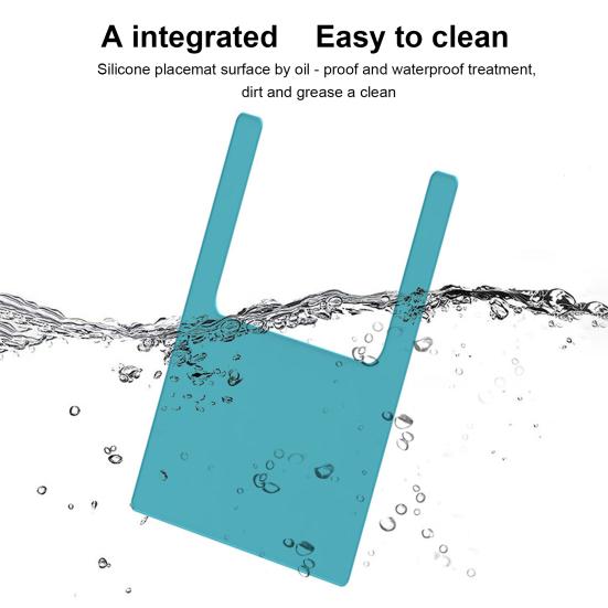 Practical Food-grade Place Mat Stable Anti-slip Silicone Dinner Mat