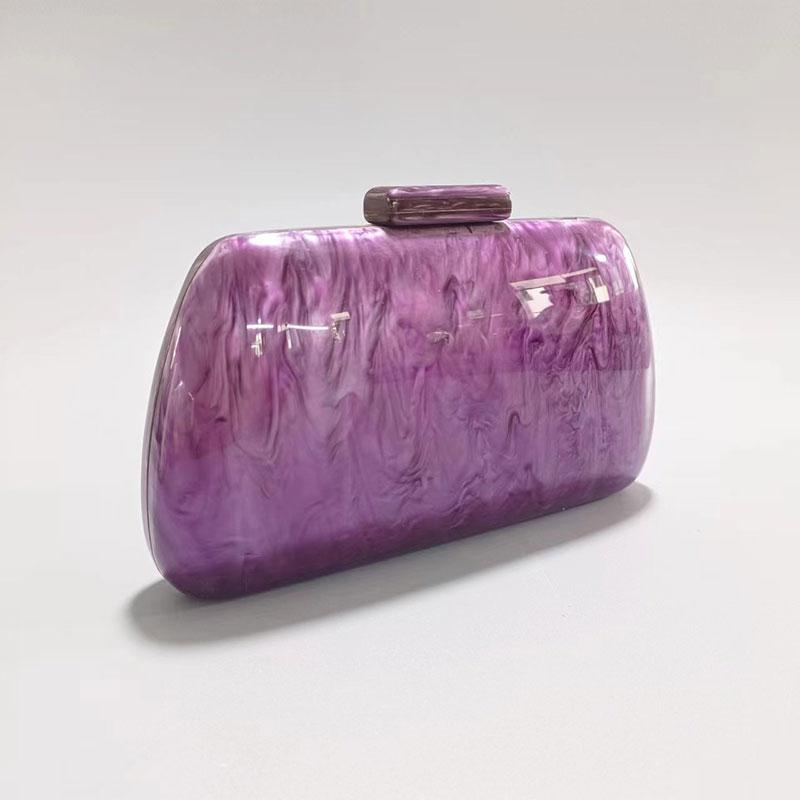 Evening Dress Bag Luxury Designer Hand Bags For Women Wedding Banquet Clutch Acrylic Shoulder Crossbody Shell Original Mark Bags