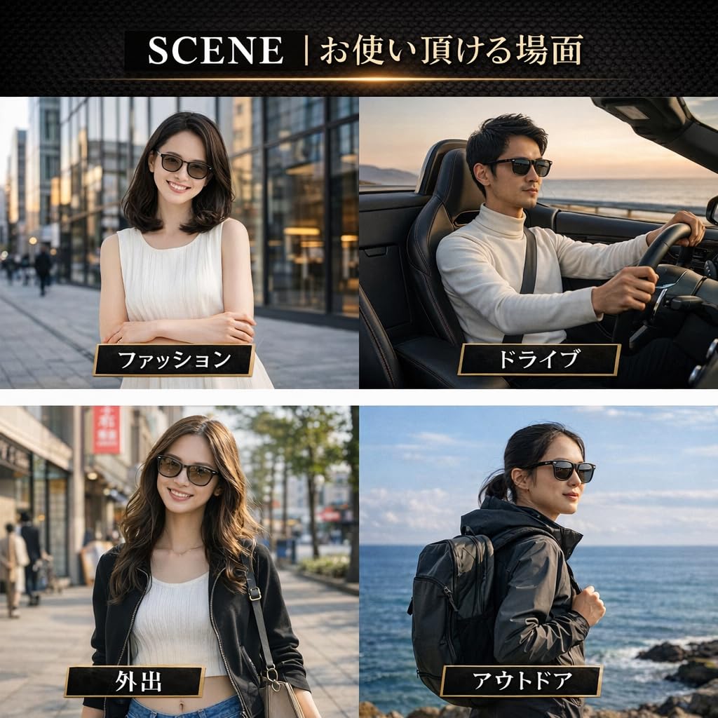 Fashion Blue Light Stylish Wellington Easy To UV400 Suitable for Motorcycle Lightweight [Aikyo] Glasses, Non-Polarized, Blocking, Men's & Women's,