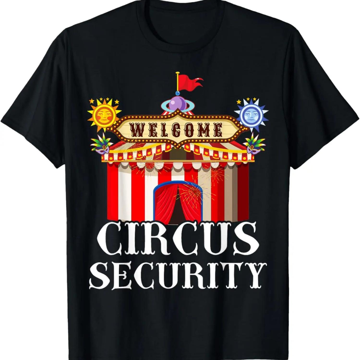 Circus Staff Carnival Staff Event Security Ringmasters Party T-Shirt XXXXXL чёрный