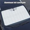 Foldable Car Sun Shade Windshield Windows Heat Shield with UV Protection Reflective Aluminum Foil Universal Car Windshield Cover for Most Vehicles