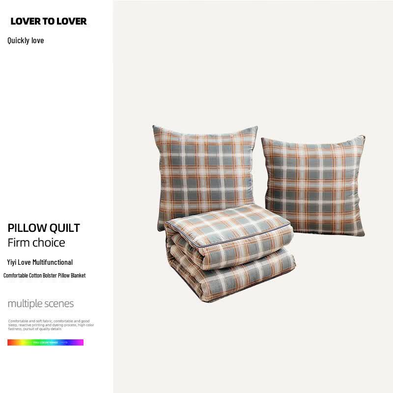 Yiyiai Multi-functional Pillow Blanket 50x50cm