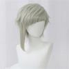 Atsushi Nakajima Cosplay Wig High Quality Short Lotus Gray Heat Resistant Synthetic Hair Anime Cosplay Wigs + WigCap