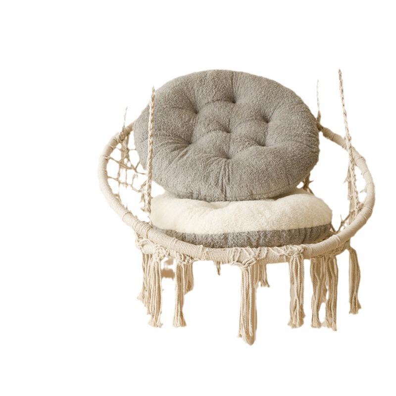 Machine Washable Hanging Basket Cushion Cushion Swing Single Cushion Household Hanging Chair Cloth Cushion Cradle Chair Cushion