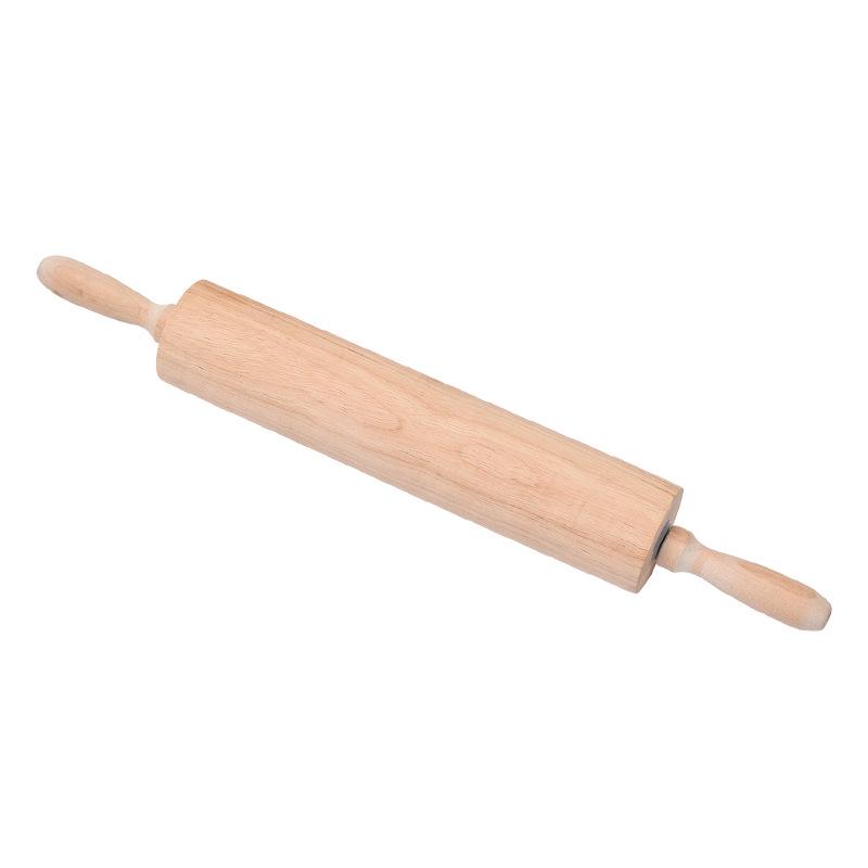 Unpainted Unwaxed Beech Wood Rolling Pin for Dough and Dumplings