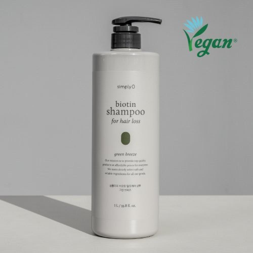 

Simplyo Шампунь с высоким содержанием биотина для облегчения выпадения волос 1 л none