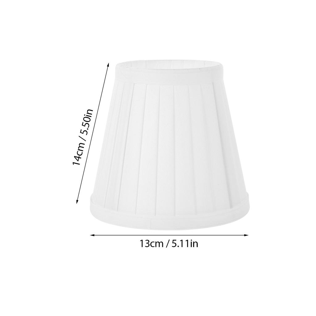 1Pcs Cloth Lampshade Simple Elegant Durable Light Cover Bedroom Living Room Lamp Decor Home Decoration Light Accessory