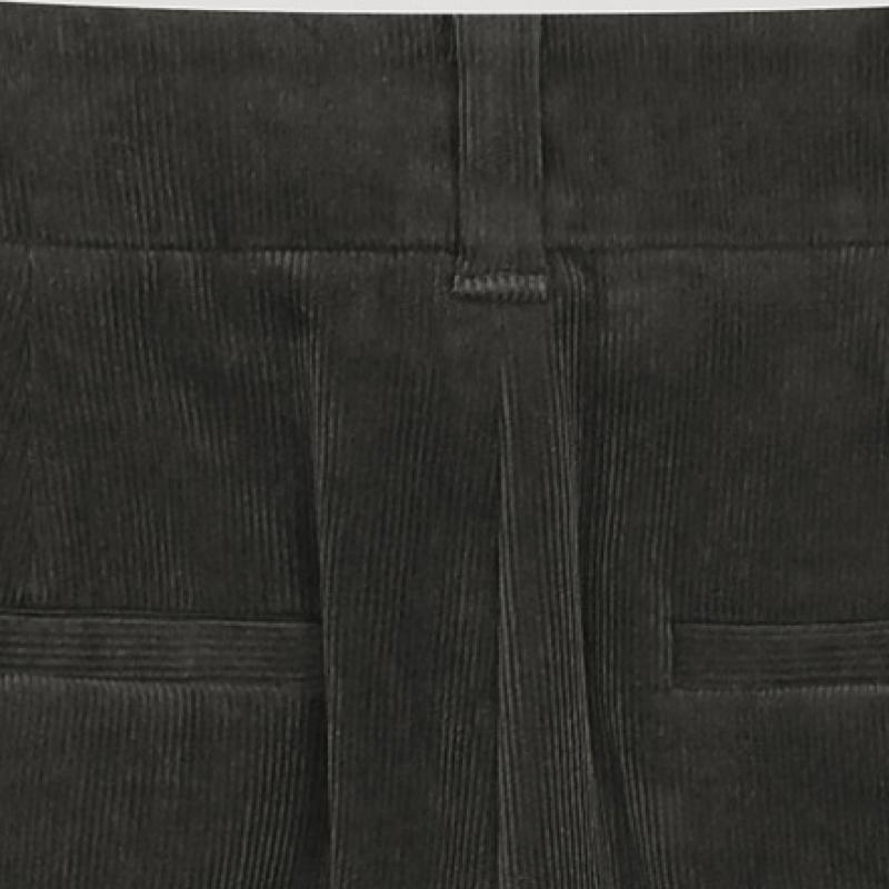 Ea S miSS  Pantaloni largi din catifea cu o singură pliură SwwSlo42860 Dg