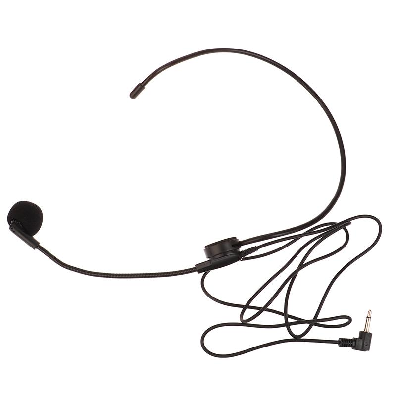 3.5Mm Headworn Wired Microphone Headset Voice Amplifier Speaker Clear Sound Mic For Speech Teacher Conference Guide