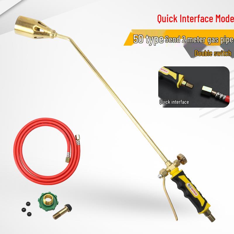 Portable Gas Blowtorch for Welding and Singeing Pig Hair