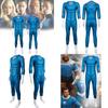 Fantastic Four Marvel Cosplay Jumpsuit For Roleplay Halloween Costume Unisex