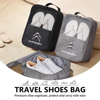 Car LOGO Shoes Travel Storage Bag Portable Organizer Sorting Pouch For C4 C3 C5 C1 C2 C6 VTS C4L DS3 DS4 DS5 Grand