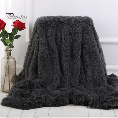 Cobertor de dormir confortável e espesso de estilo simples, cor arco-íris, sofá, cobertor de dormir, suprimentos domésticos