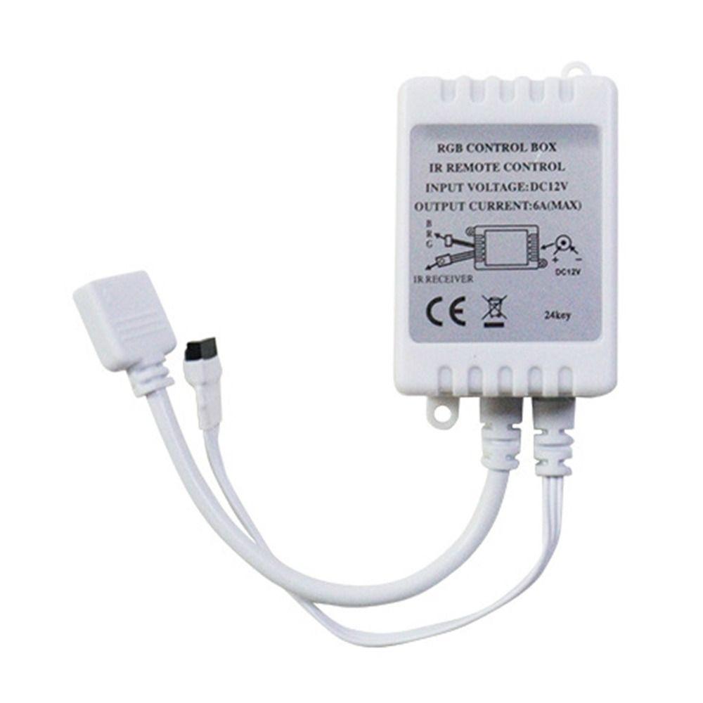 Female Plug to 4Pin Connector LED Light Strip Adaptor RGB Controller  Adaptor Mini RGB Controller