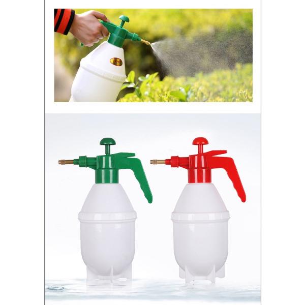 1.5L Handheld Air Pressure Watering Can, Gardening, Watering, Kettle, Household Disinfection Spray (Red,1. 5l assorted colors) красный