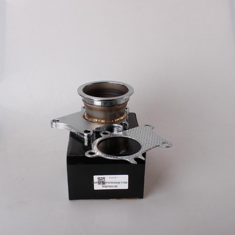 3-Inch 5-Hole Turbocharger Flange for T3/T4 Car Modification