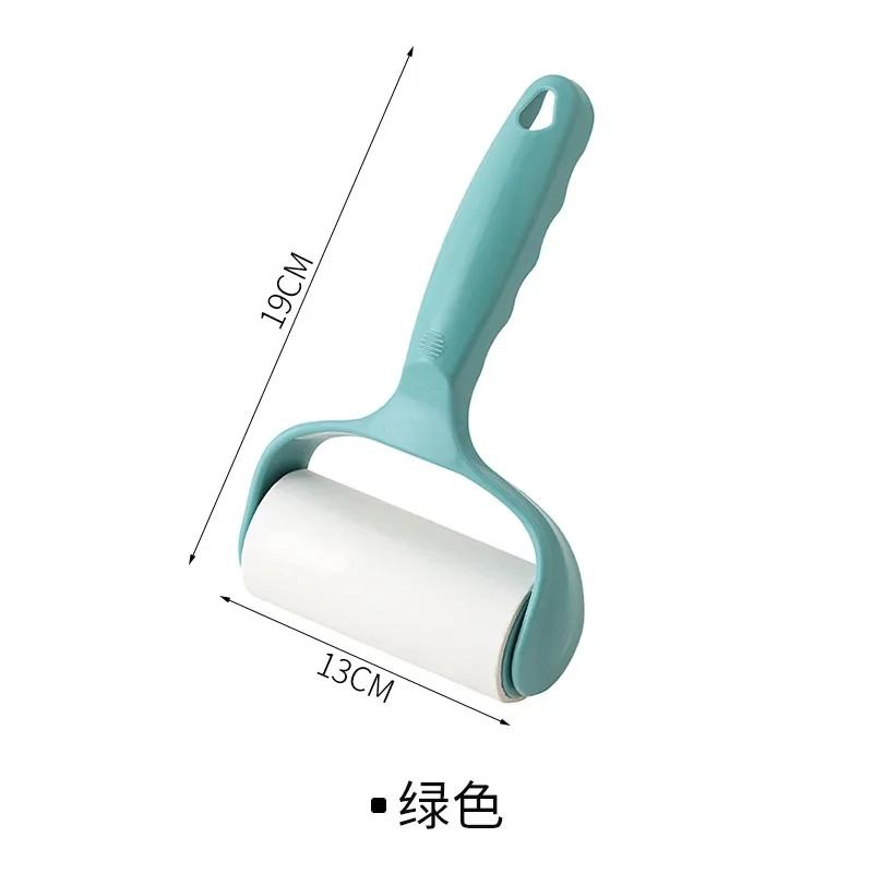 Nový trhatelný papír v roli Lepkavý váleček Prachový utěrka Pet Hair Oblečení Odstraňovač koberců Přenosný vyměnitelný čisticí kartáček