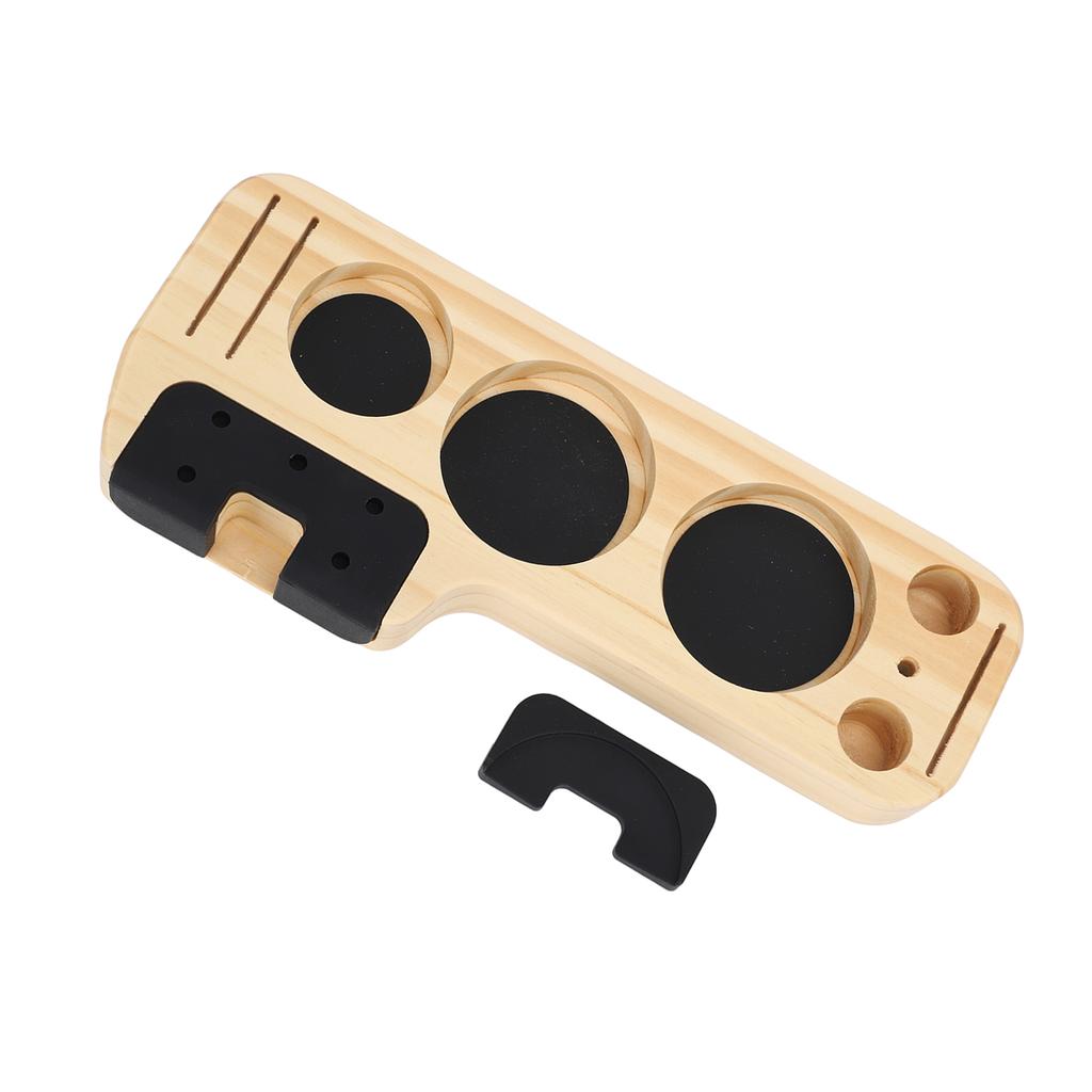 Kaffee Tamper Halter Station Holz Kaffee Filter Verteiler Tamper Halter für Zuhause Café Restaurant Hotel Büro